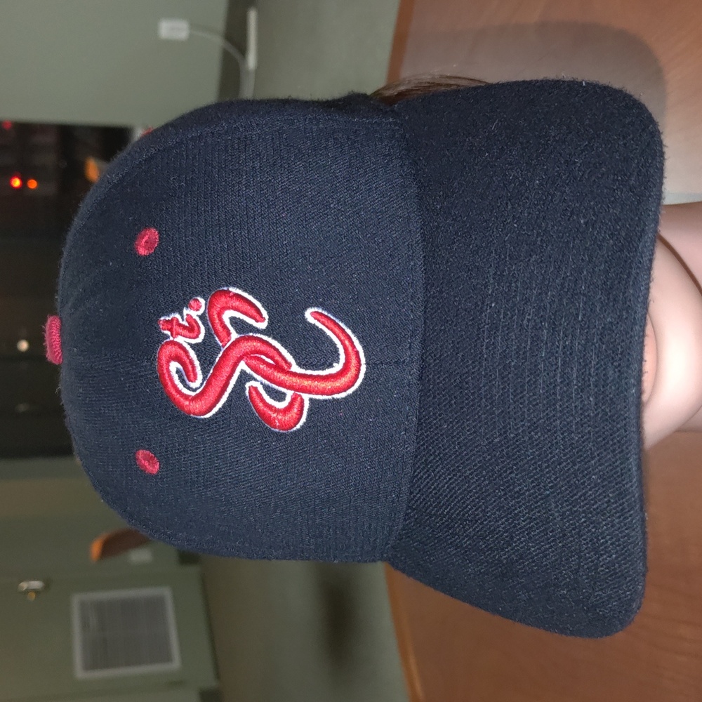 St. Croix Embroidered Logo Adult Unisex Fitted Cap Hat Small